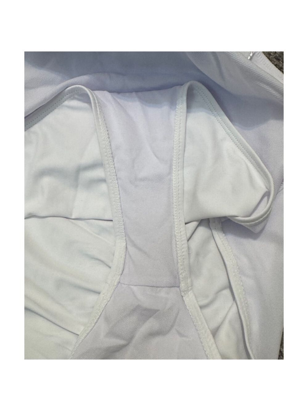 Women's Bridal Unbranded Swimsuit, Size M, White - Picture 5 of 5